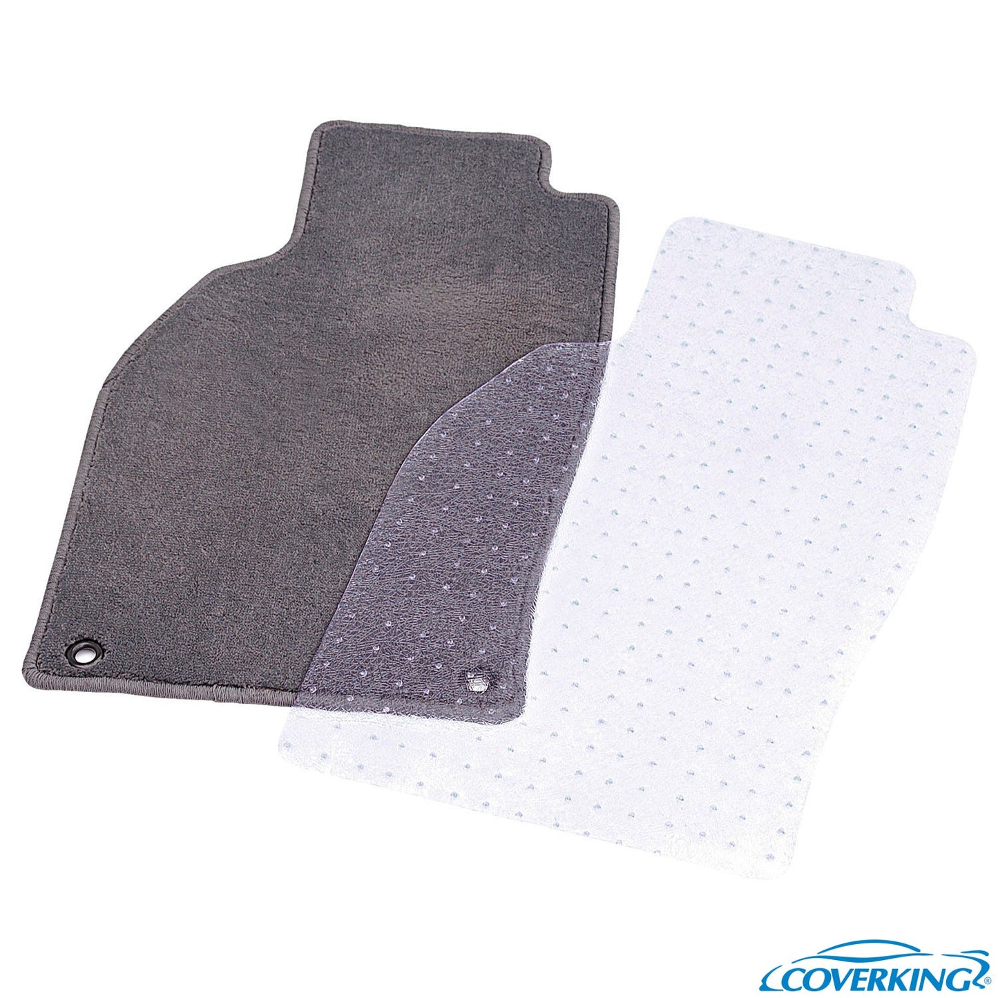 Coverking Clear Nibbed Floor Mats - Partsaccessoriesusa
