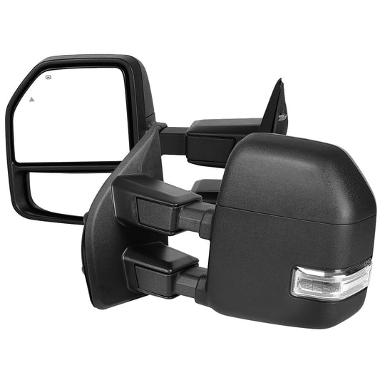 Spec-D Tuning 2017-2022 FORD F250 TOWING MIRRORS W/O BSM MIRROR FUNCTION - Partsaccessoriesusa