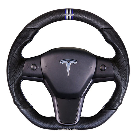 BUDDY CLUB 2017-2023 Tesla Model 3 Carbon Fiber Sport Steering Wheel - Partsaccessoriesusa