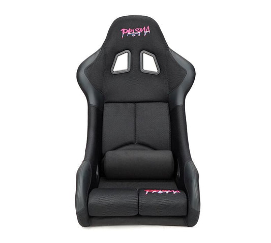 NRG Innovations® PRISMA FIA Competition Non-Reclinable Seat with Competition Fabric - BLACK - Partsaccessoriesusa