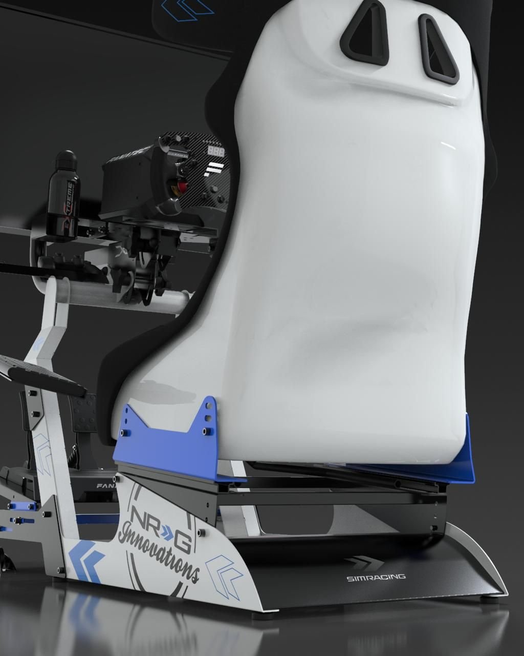 NRG Innovations® Racing Simulator Cockpits Stand - Partsaccessoriesusa