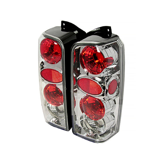 Spec-D Tuning 1997-2001 JEEP CHEROKEE ALTEZZA CHROME TAIL LIGHTS - Partsaccessoriesusa