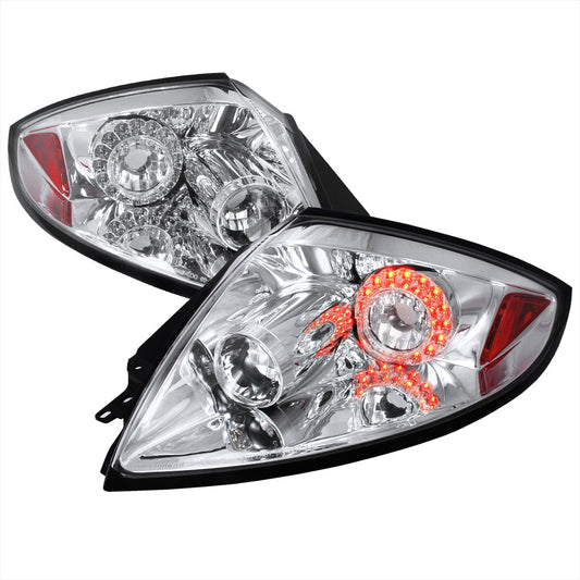 Spec-D Tuning 2006-2008 MITSUBISHI ECLIPSE LED CHROME TAIL LIGHTS - Partsaccessoriesusa